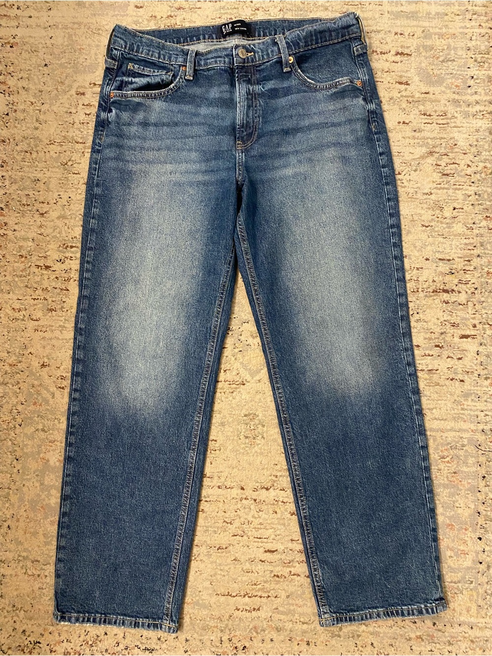 GAP Women’s 90’s Loose Denim Jeans Sz 14/32R Mid Rise